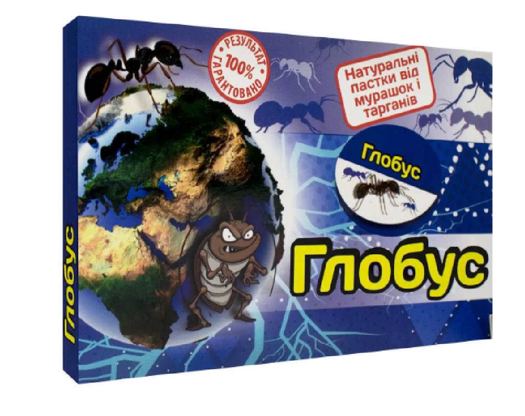 Инсектицид Глобус ловушки от тараканов и муравьев 6 шт.