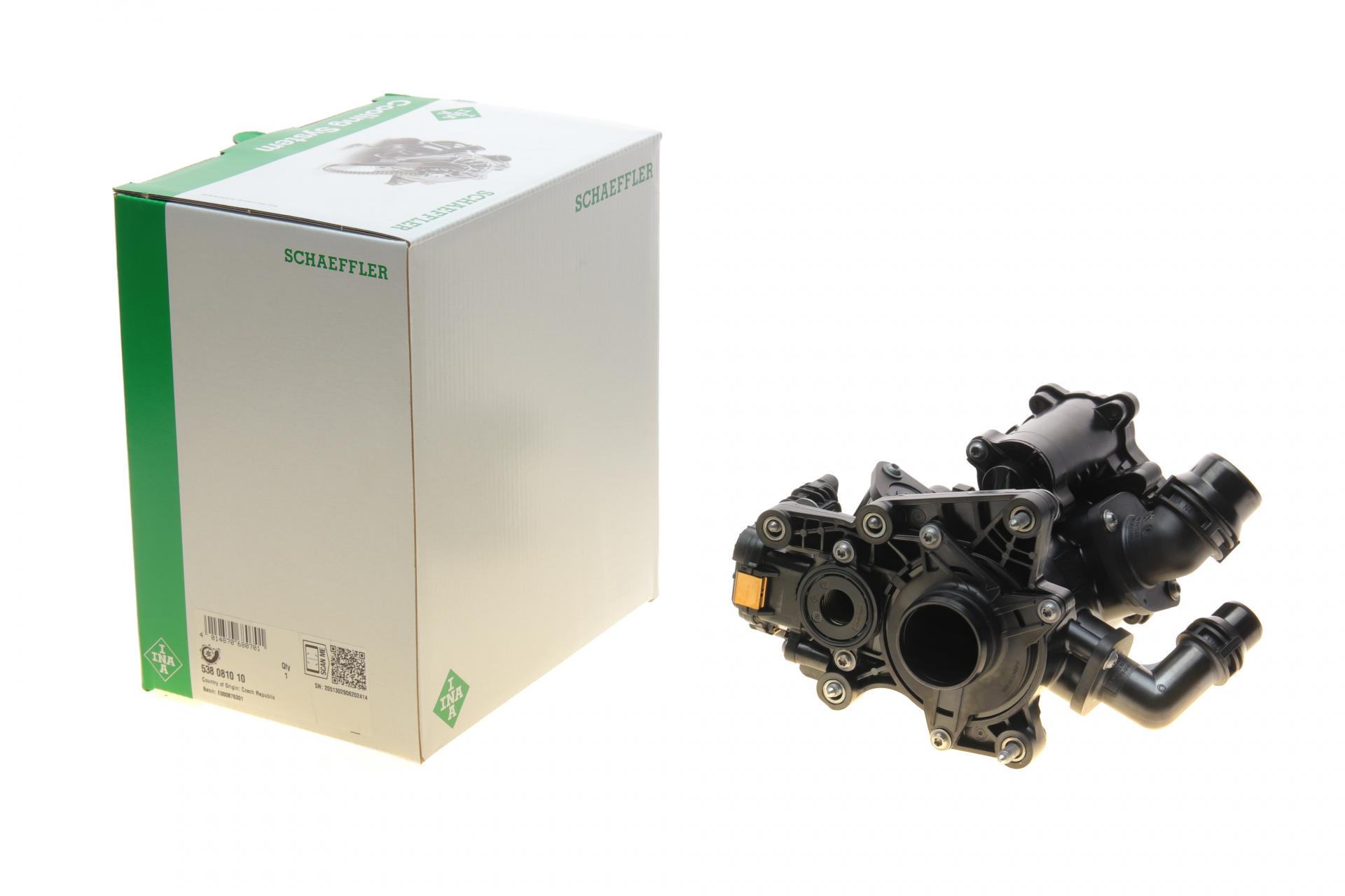 Водяная помпа INA BMW 1 F40/2 F45/X1 F48/X2 F39 13- B38/B42/B48 (538 0810 10)