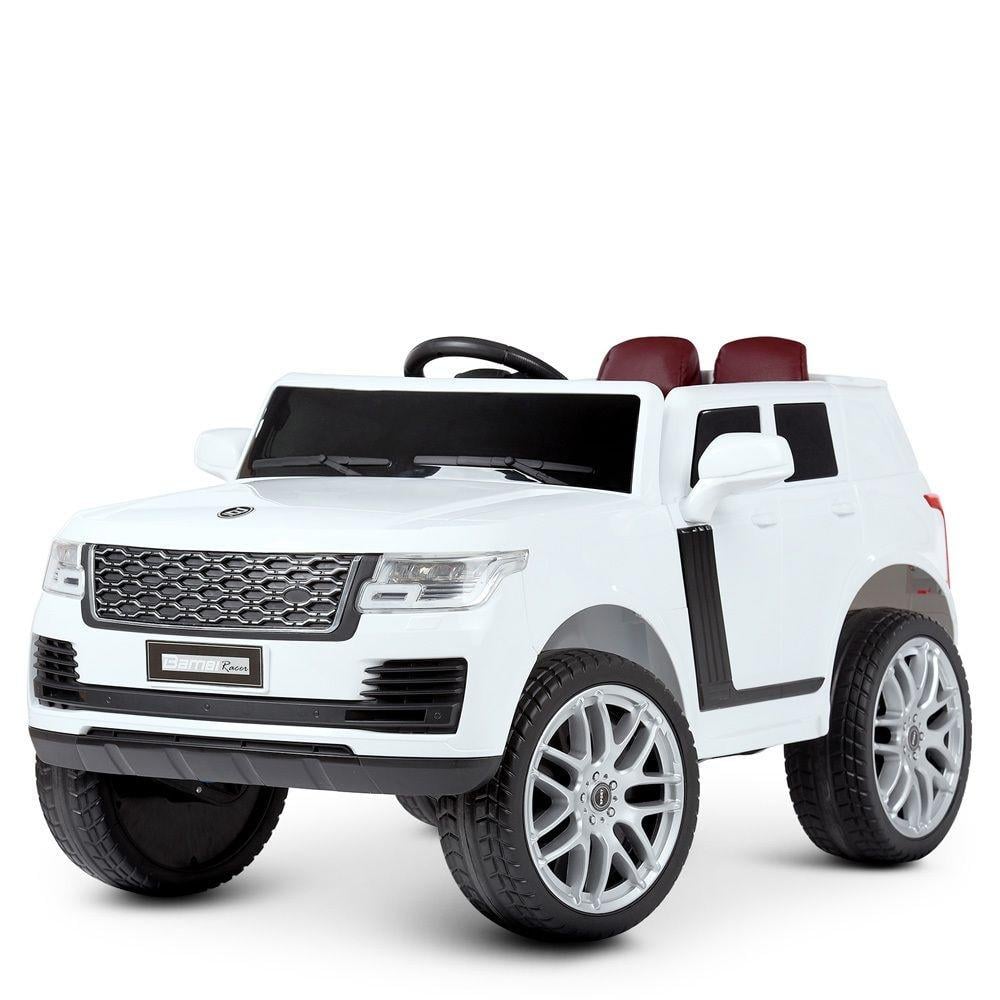 Детский электромобиль джип Range Rover 4WD M 4836EBLR-1 Белый (573507044)