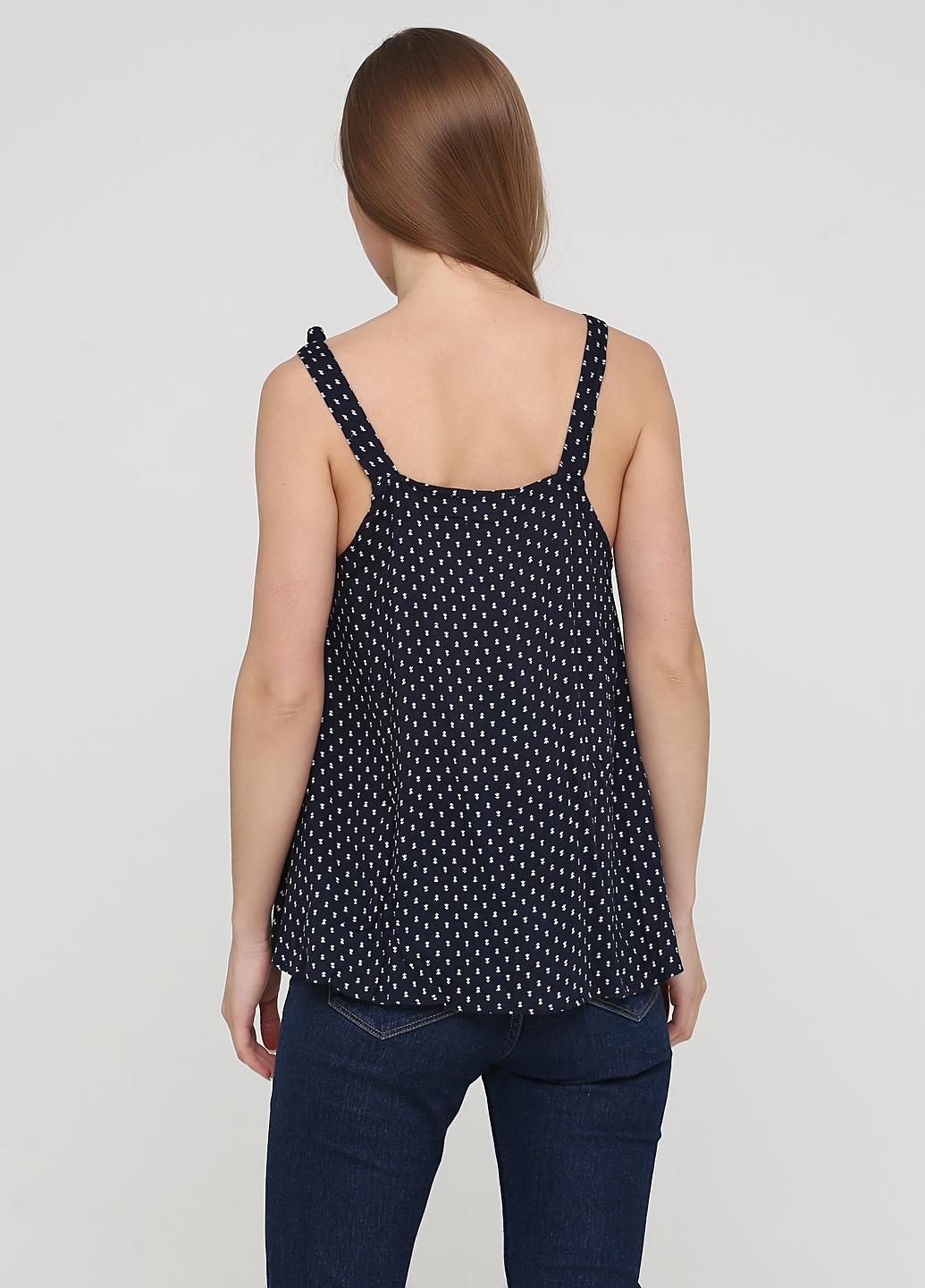 Блузка Mango S Темно-синій (2000000848396) - фото 2 Блузка Mango S Темно-синій (2000000848396) - фото 2