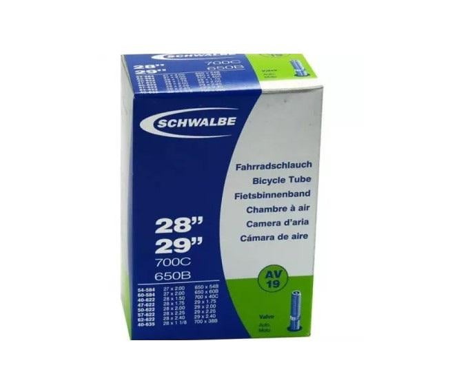 Камера Schwalbe 28"/29" 40/62-584/635 AV19 EK AGV 40 мм