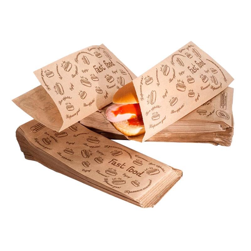 Уголок бумажный для для хот-дога КИЙТЕХНО 500 шт. (1249)