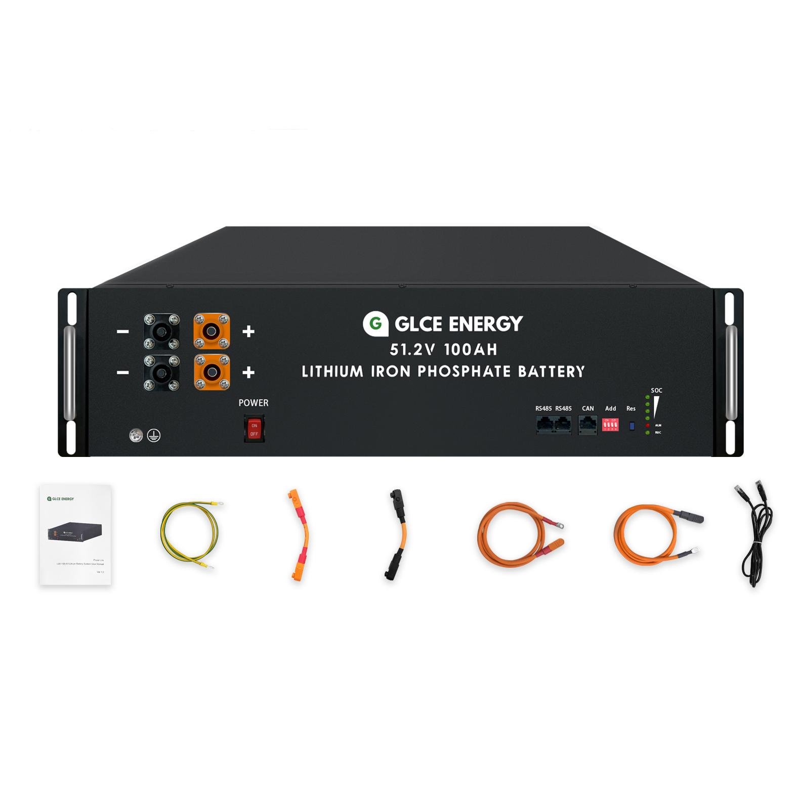 Акумулятор ENERSUN Glce Energy 48-100 з BMS LiFePO4 48/51,2 V 100 Ah (1309) - фото 7 Акумулятор ENERSUN Glce Energy 48-100 з BMS LiFePO4 48/51,2 V 100 Ah (1309) - фото 7