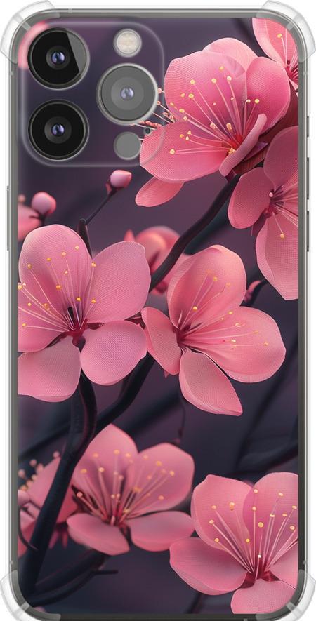 Чехол на iPhone 13 Pro Max Пурпурная сакура (6075sp-2371-42517) Чехол на iPhone 13 Pro Max Пурпурная сакура (6075sp-2371-42517)