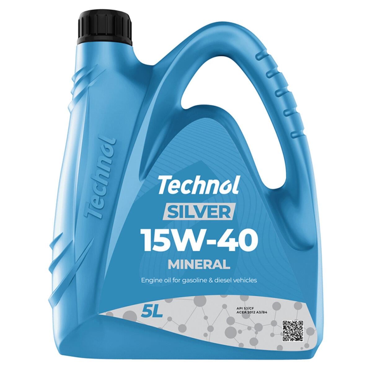 Масло моторное Technol Silver 15W-40 5 л