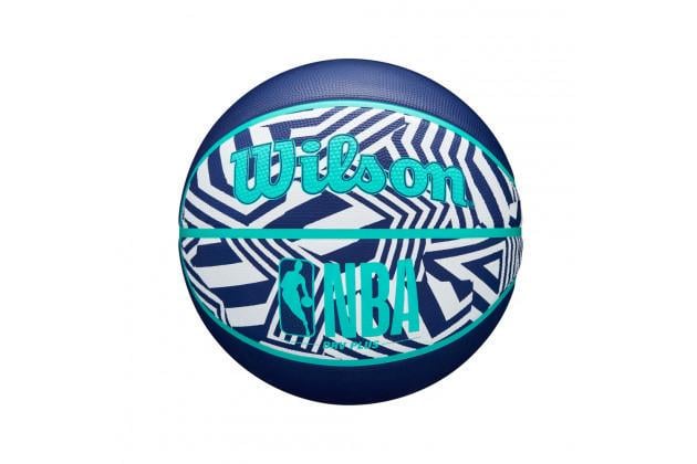 Баскетбольный мяч Wilson NBA DRV PLUS DAZZLE CAMO BSKT INDIGO size 6 (WZ3016102XB6 6)