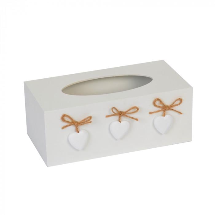 Бокс для салфеток Art Сердце PR270 (DR000312)