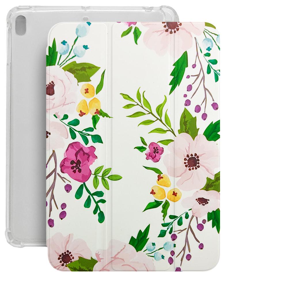 Чехол Smart Case Looksy iPad 10,9 2022 Flowers (33773)