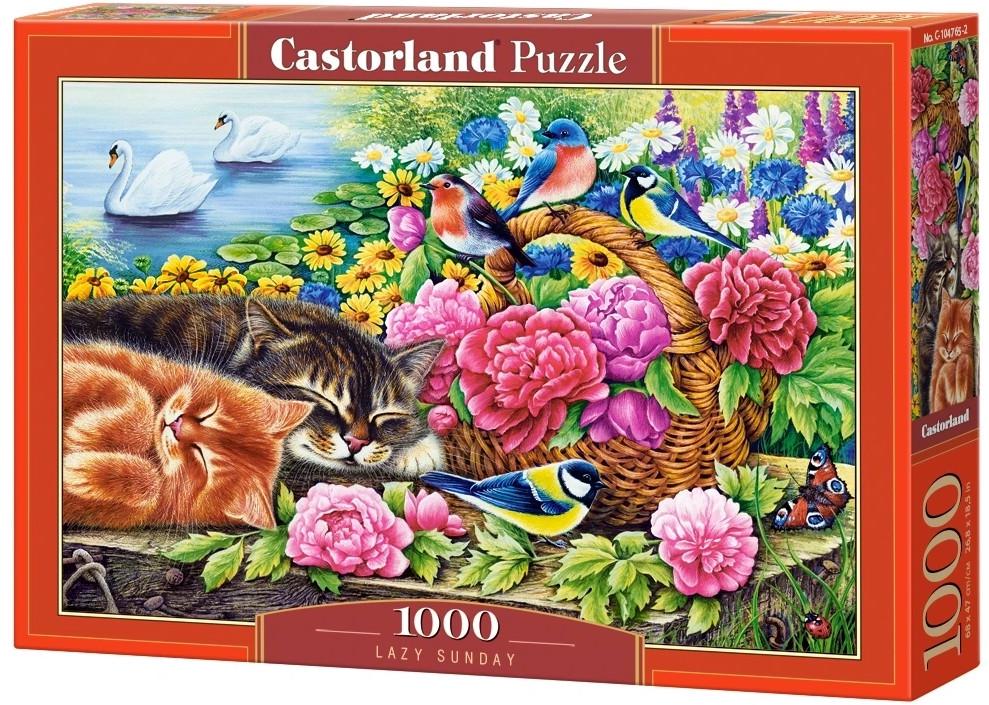 Пазл Castorland Ленивое воскресенье 1000 дет.