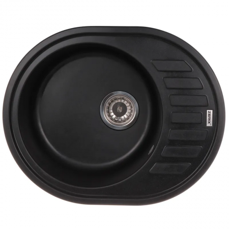 Кухонная мойка Zerix ZS-6250R-03 615х495х200 мм Черный (ZX4548)