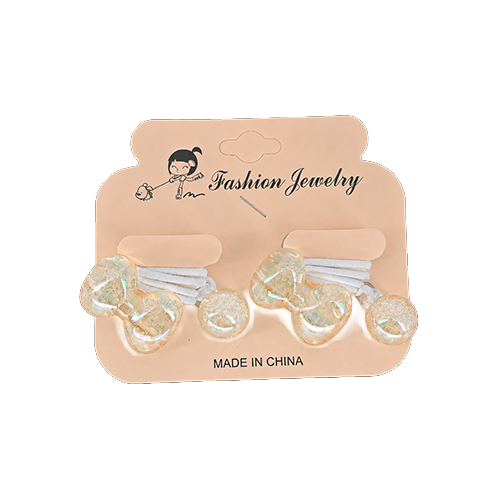 Резинки для волос Stenson WW02295 2 шт. White (34965246)