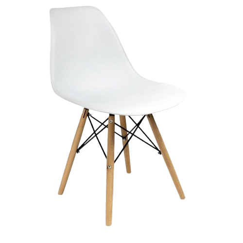 Кресло JUMI Plastic Chair White (2371516849_melv_2)