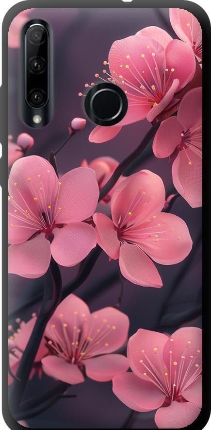 Чехол на Huawei Honor 20 Lite Пурпурная сакура (6075b-1832-42517) Чехол на Huawei Honor 20 Lite Пурпурная сакура (6075b-1832-42517)