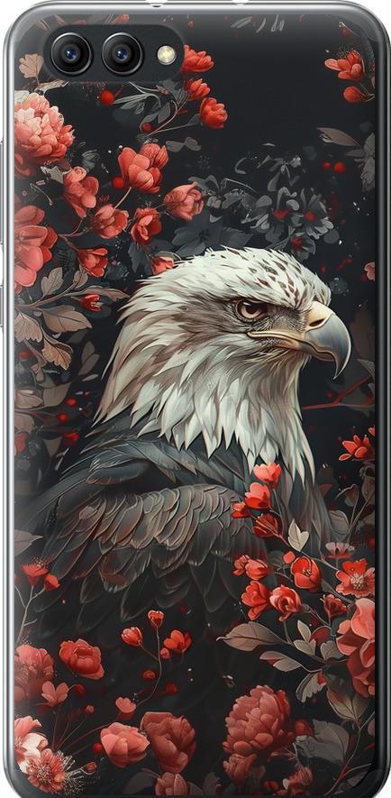 Чехол на Huawei Honor V10 / View 10 Цветочный страж (6102u-1579-42517)