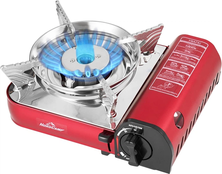 Плита газова туристична портативна NordCamp 2,1 кВт Mini (NC10500)