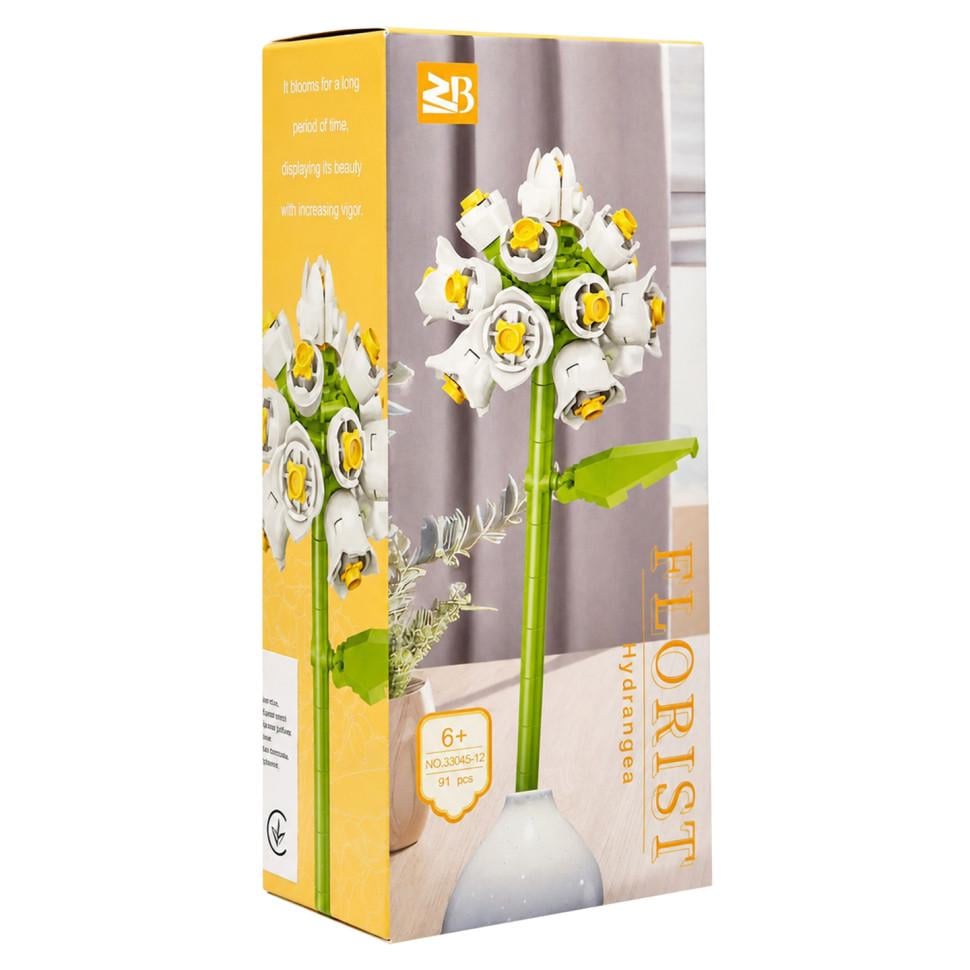 Конструктор Hydrandea 33045-12 серії Florist 91 дет. Конструктор Hydrandea 33045-12 серії Florist 91 дет.