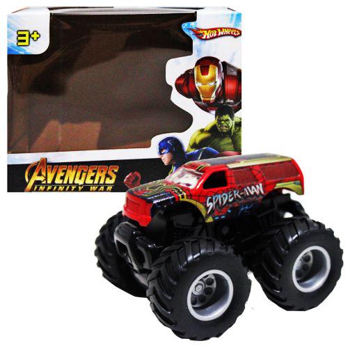 Джип бігфут Людина Павук 8х7х10 см (198668) Джип бігфут Людина Павук 8х7х10 см (198668)