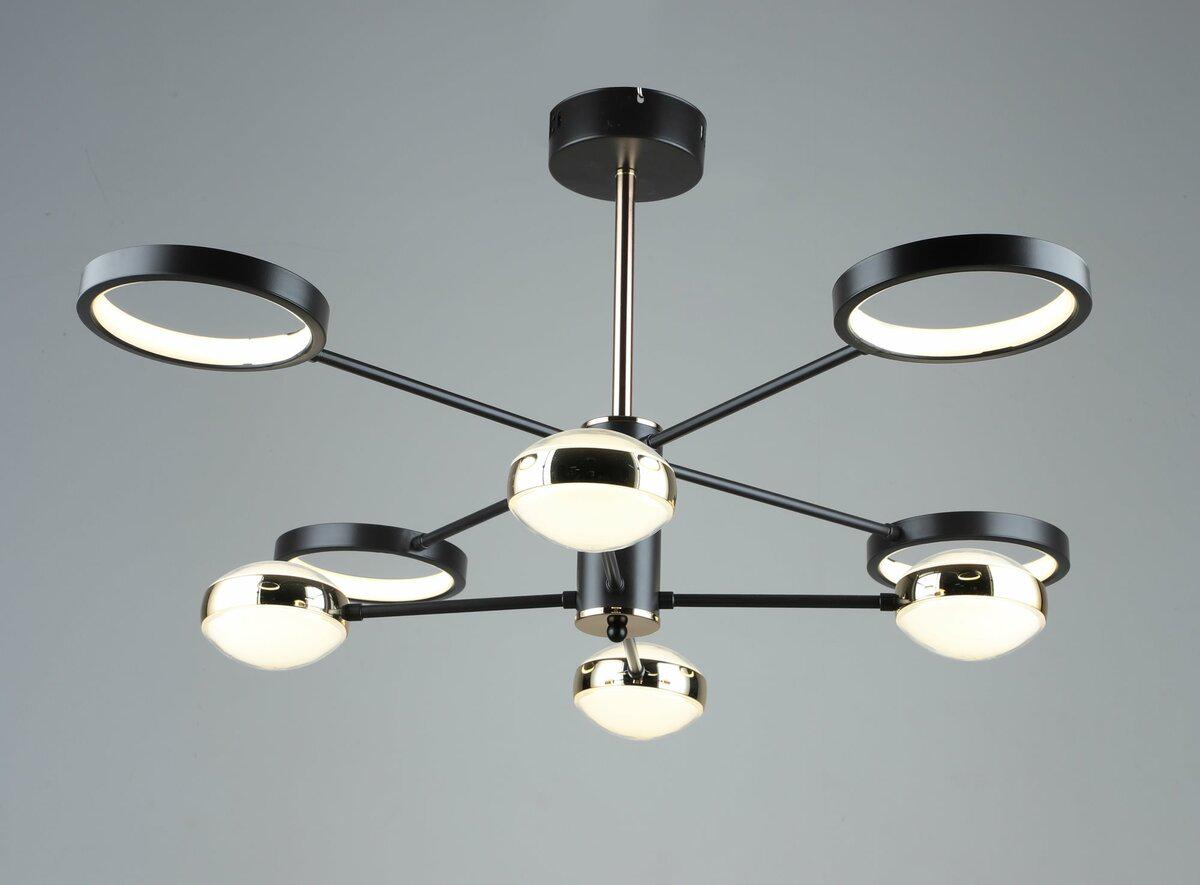 Люстра светодиодная акриловая Platinum B YH872/4/4 COFFEE/GD (40557) Люстра светодиодная акриловая Platinum B YH872/4/4 COFFEE/GD (40557)