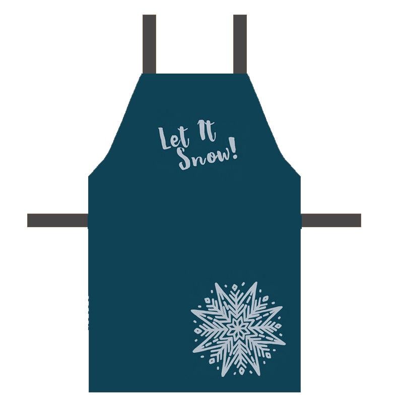 Фартук детский Сolorful Let it snow 42х60 см (FRTCD_22NG009) - фото 1 Фартук детский Сolorful Let it snow 42х60 см (FRTCD_22NG009) - фото 1