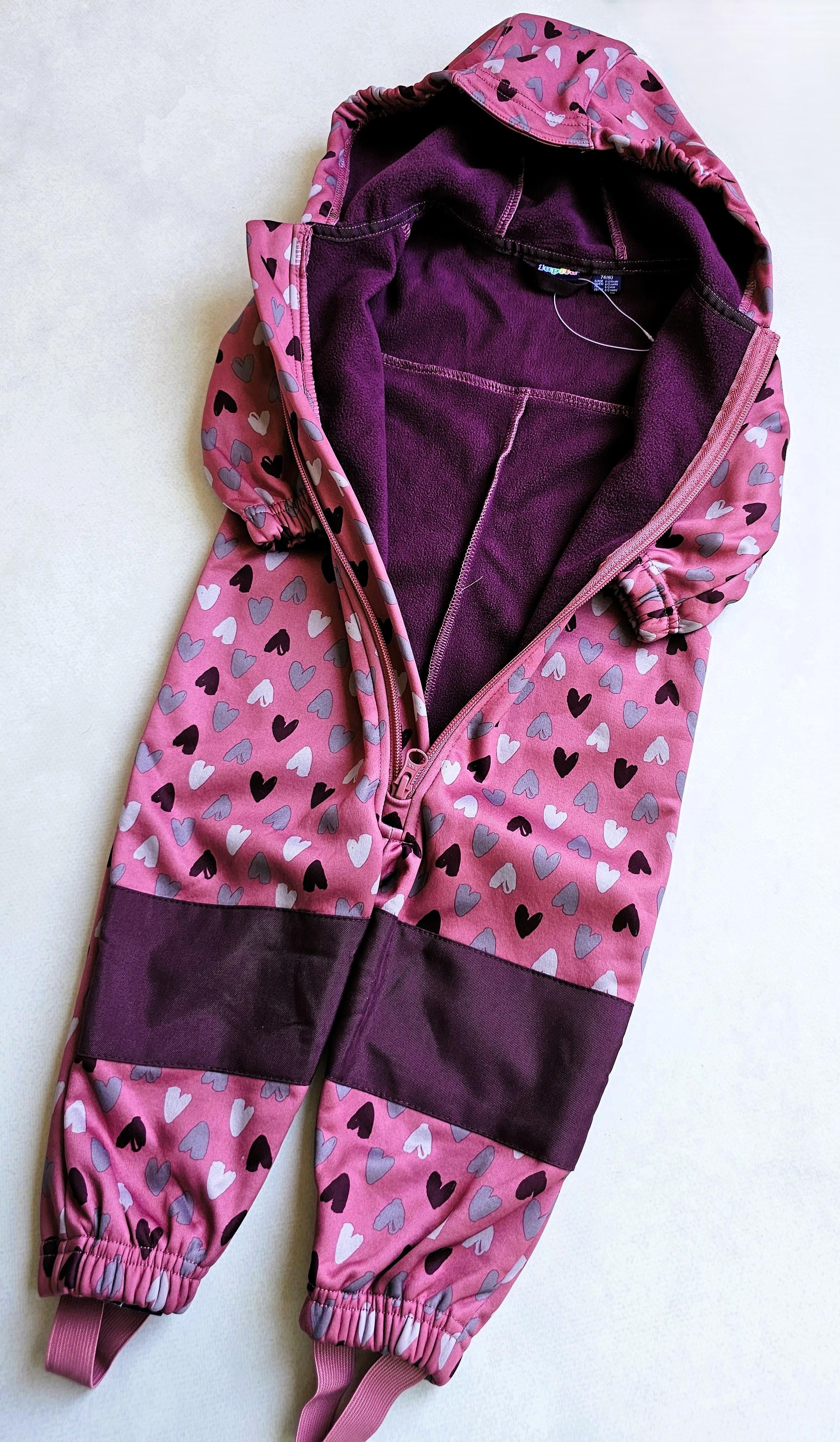 Комбінезон-софтшел Lupilu для дівчинки 74-80 см (006639) - фото 2