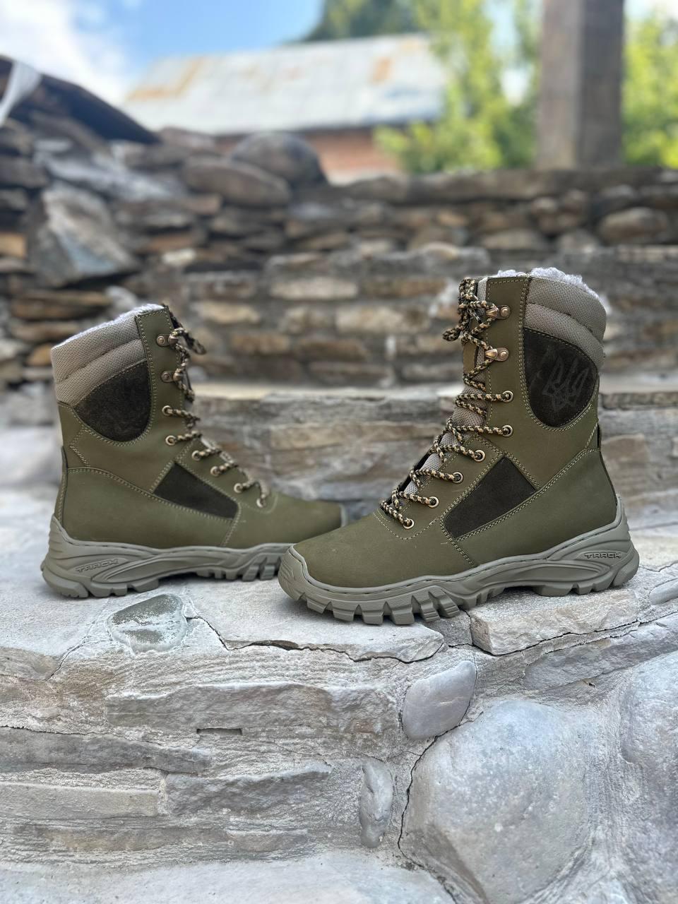 Берцы зимние 7S03 р. 38 Олива/Хаки (150920296) - фото 5 Берцы зимние 7S03 р. 38 Олива/Хаки (150920296) - фото 5