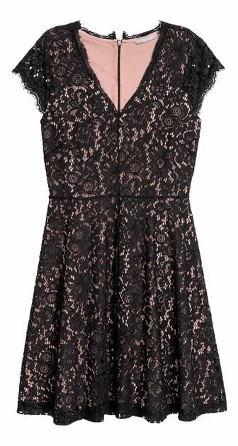 Платье H&M 523642П XS Черный (1111109407000)