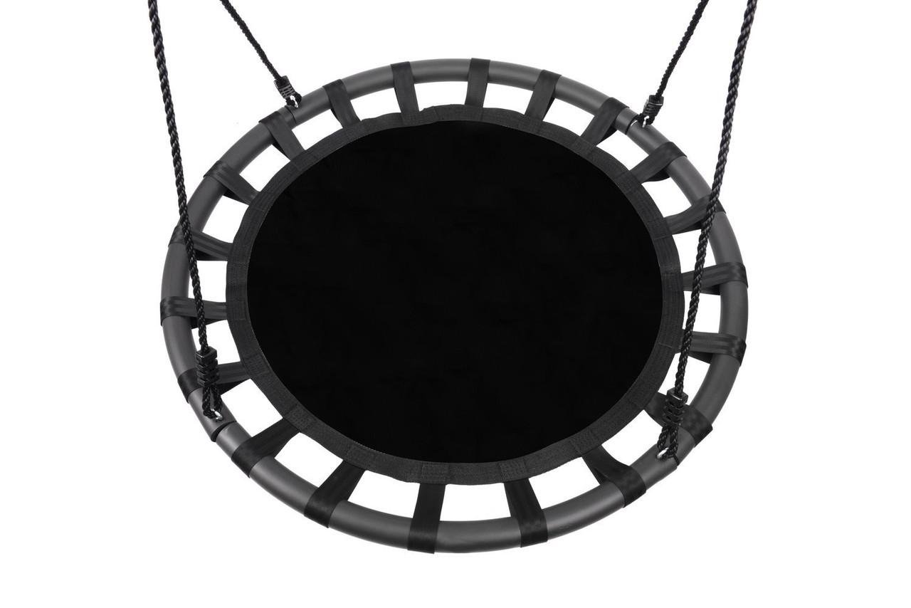 Гойдалка підвісна дитяча Iso Trade 12029 Гніздо лелеки Ø 100 см Чорний (12029) - фото 3 Гойдалка підвісна дитяча Iso Trade 12029 Гніздо лелеки Ø 100 см Чорний (12029) - фото 3