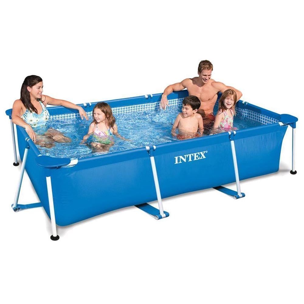 Бассейн каркасный Intex 28271-2 тент/подстилка 260х160х65 см (169571)