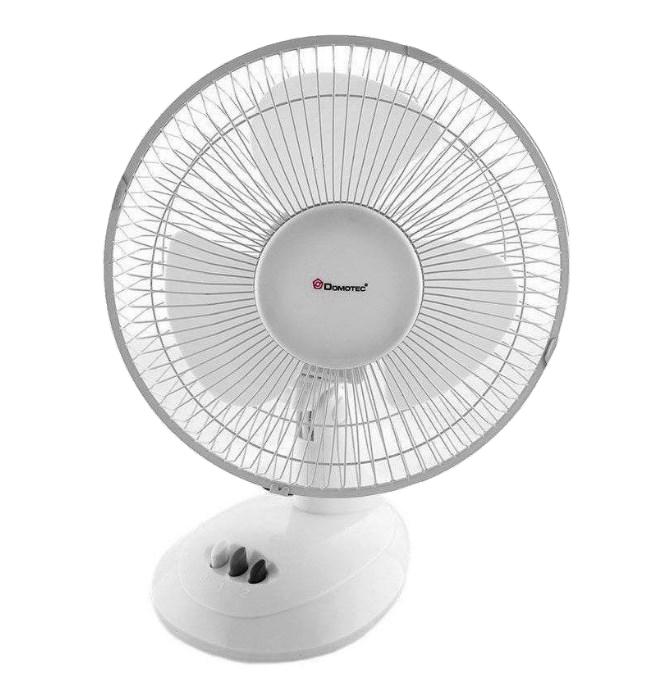 Вентилятор настольный Domotec МS-1624 Белый (009426)