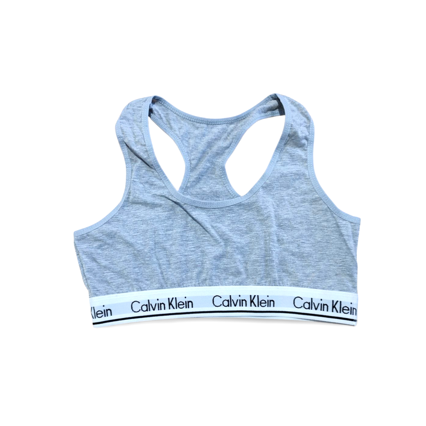 Топ женский спортивный Calvin Klein S Серый (19836-7)