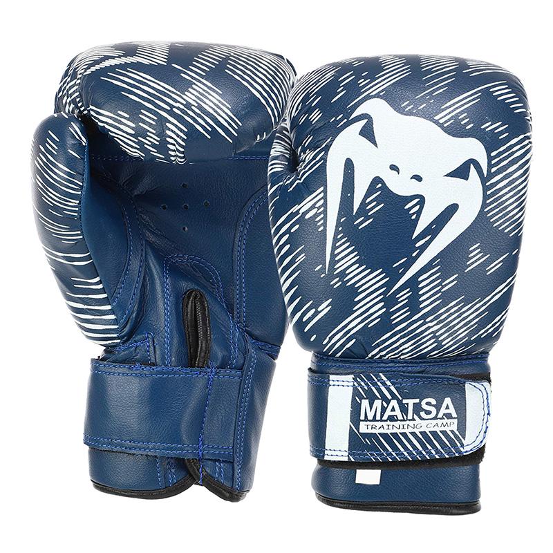 Перчатки боксерские MA-0033 4oz Синий (37429157)
