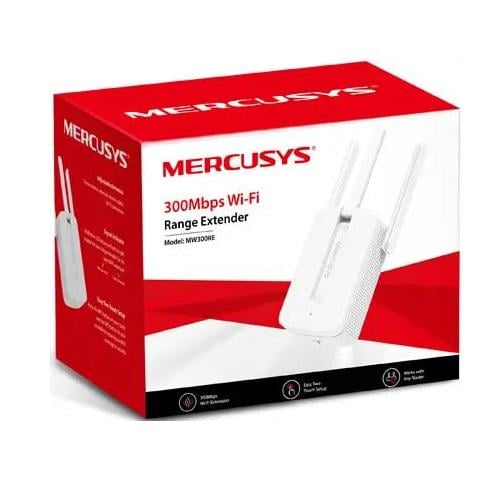 Адаптер Mercusys MW300RE беспроводной 300 Mbps 2,4 ГГц fast Ethernet (559638) - фото 2