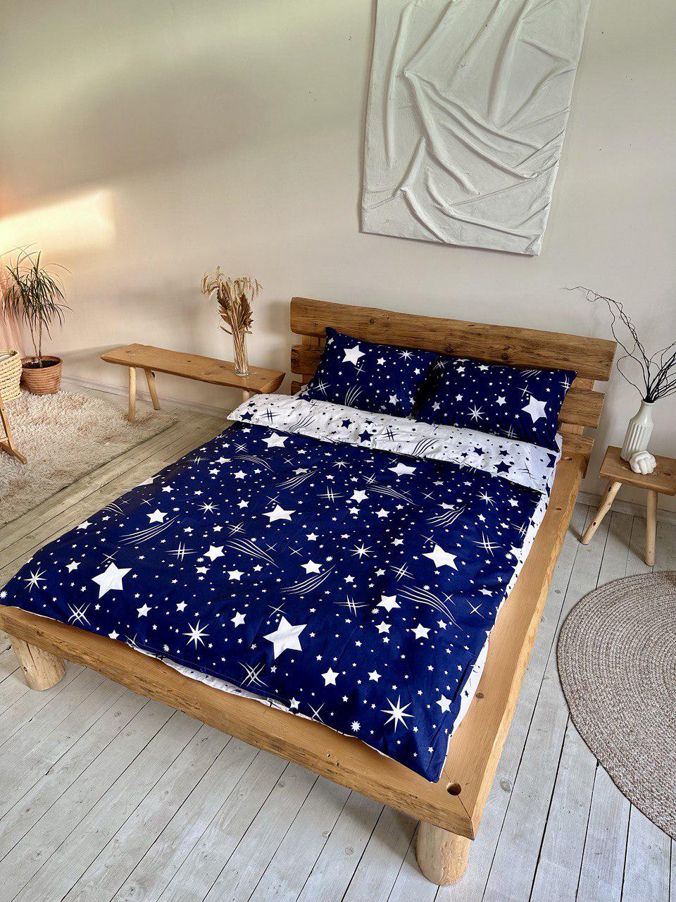 Комплект постільної білизни полуторний Ideal бязь з принтом (13059521)