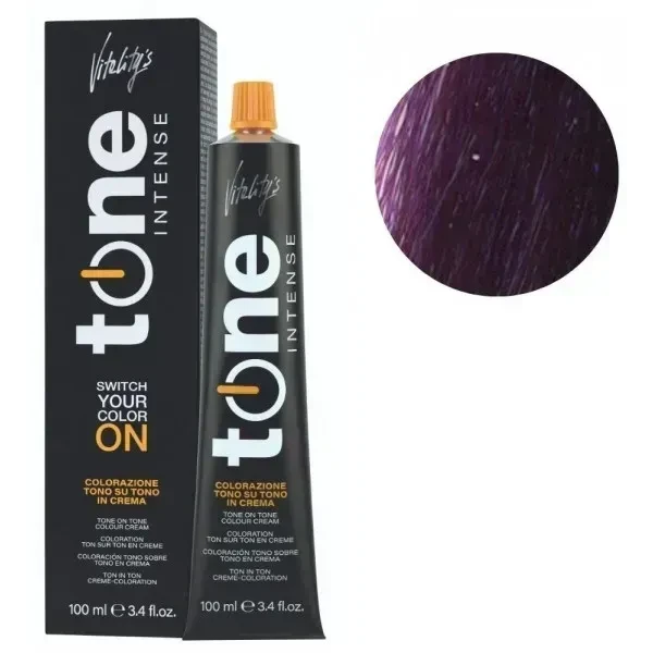 Крем-краска для волос тонирующая безамиачная Tone Intense Vitality's 6/88 Глубокий фиолетовый темный блондин 100 мл Крем-краска для волос тонирующая безамиачная Tone Intense Vitality's 6/88 Глубокий фиолетовый темный блондин 100 мл