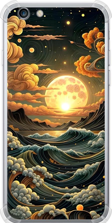 Чехол на iPhone 6 Арт волны (6332sp-45-42517)