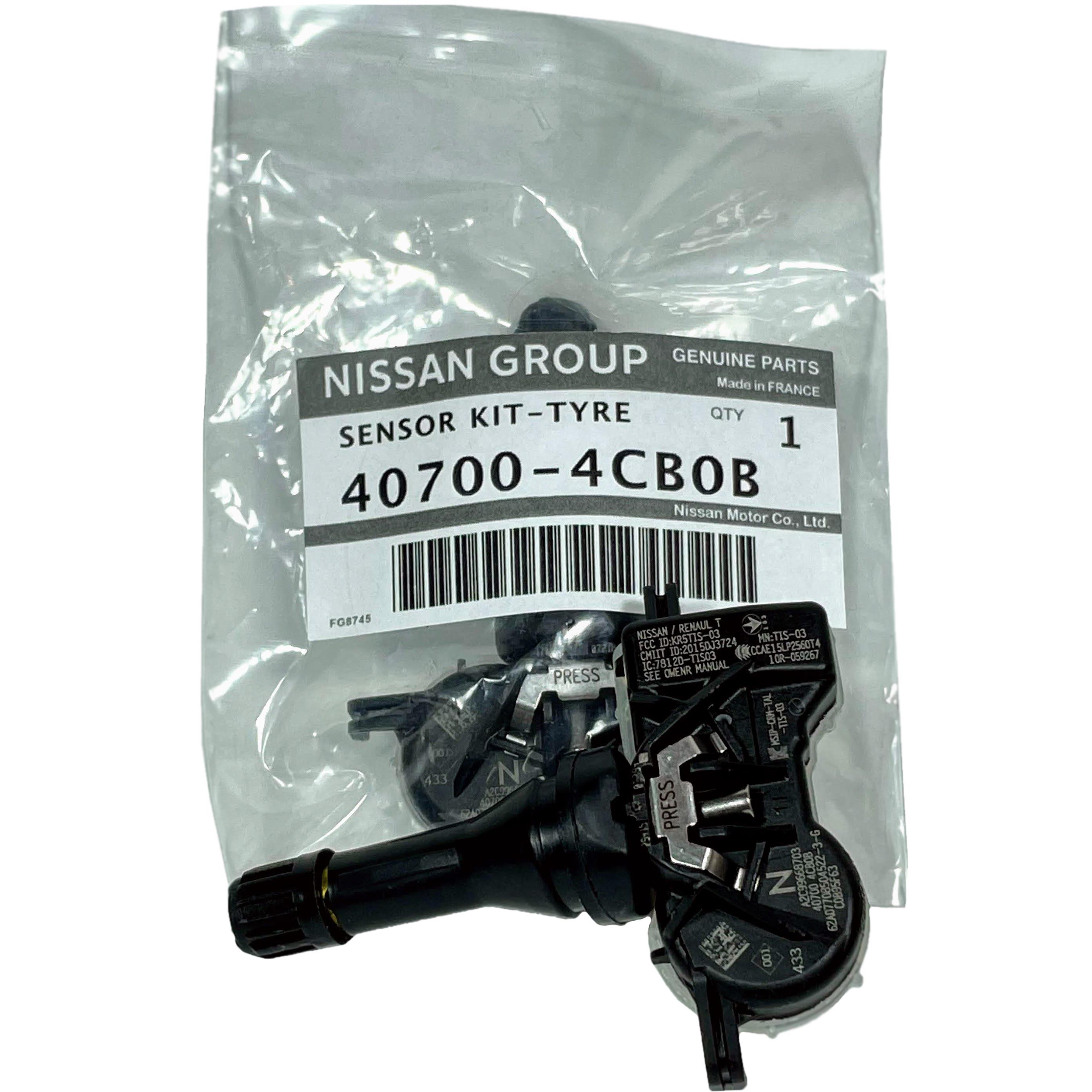 Датчик TPMS тиску в шинах NISSAN 40700-4CB0B/40770-4CB1B