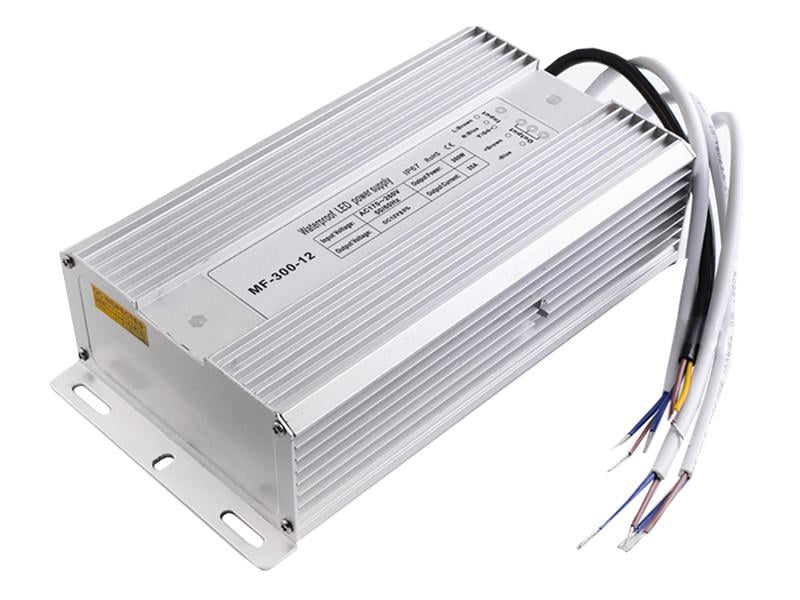 Блок питания 12 В 300 Вт IP67 (2466)