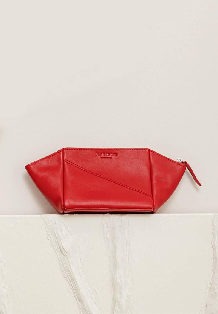 Косметичка жіноча шкіряна 2.0 Червоний (A-026859)