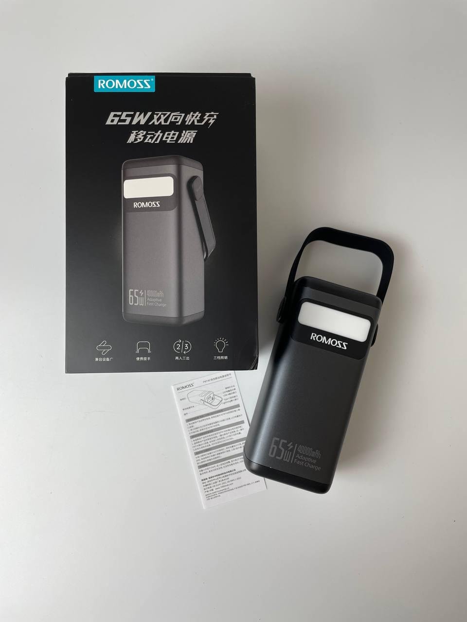 Повербанк Romoss 65W 40000 mAh (41450)