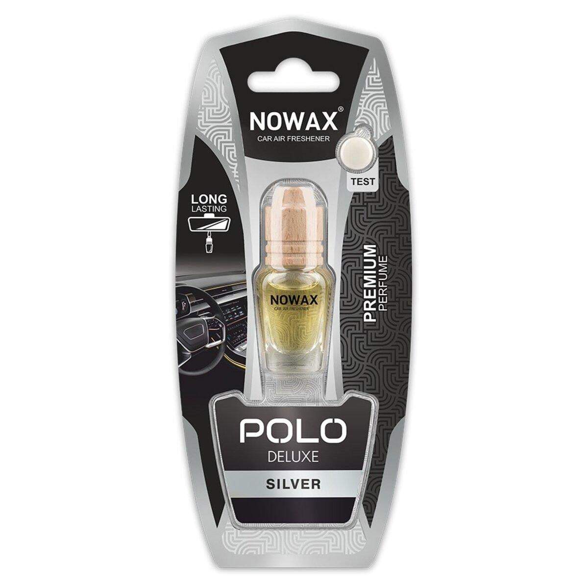 Ароматизатор воздуха в блистере Nowax Polo Deluxe Silver 7 мл