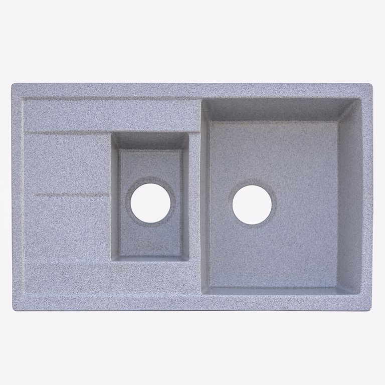 Мойка кухонная Platinum Kessan 7850W Серый (353192)