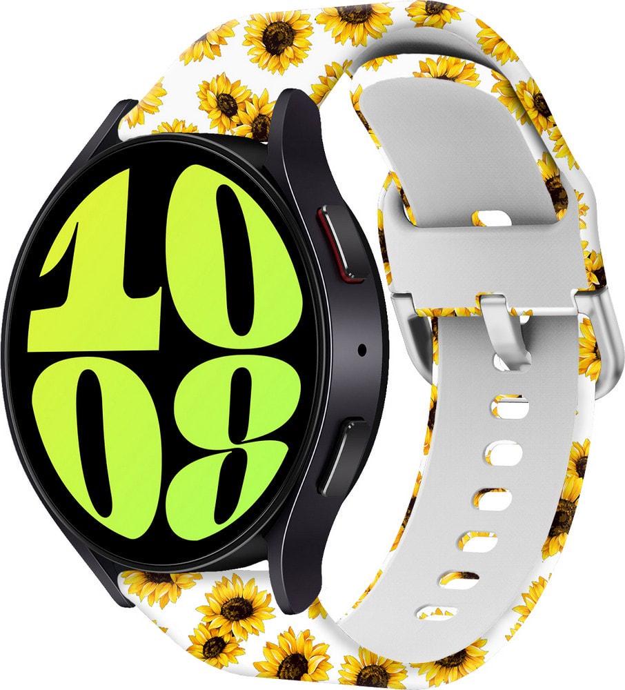 Ремешок Colorful для Galaxy Watch 6 40 мм Sunflower White (37568)