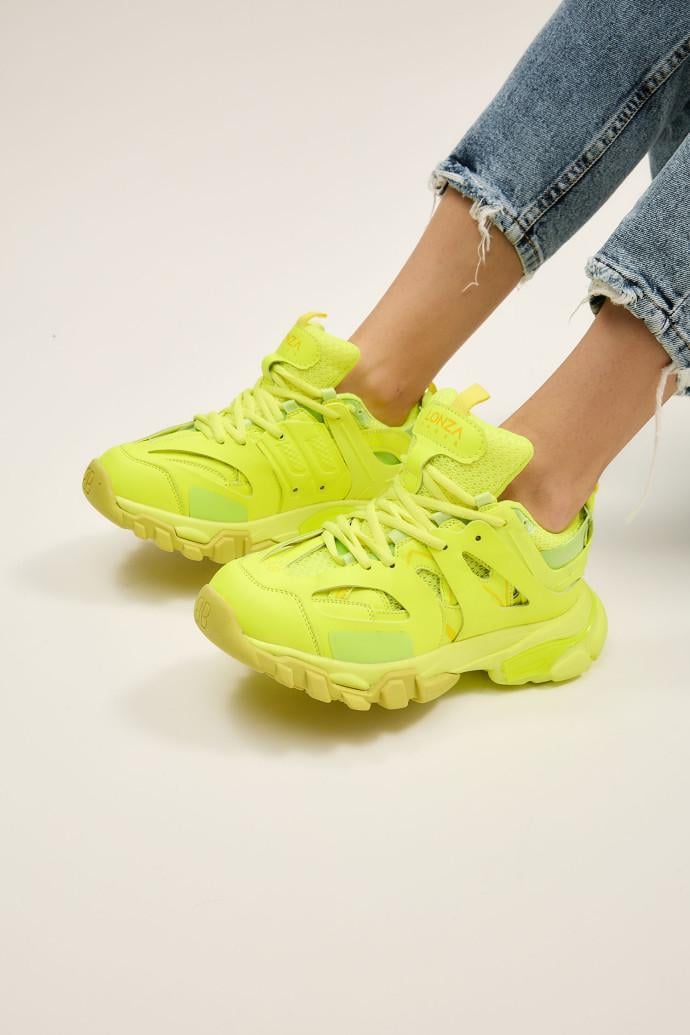 Кроссовки женские демисезонные LONZA р. 40 Зеленый (198844)