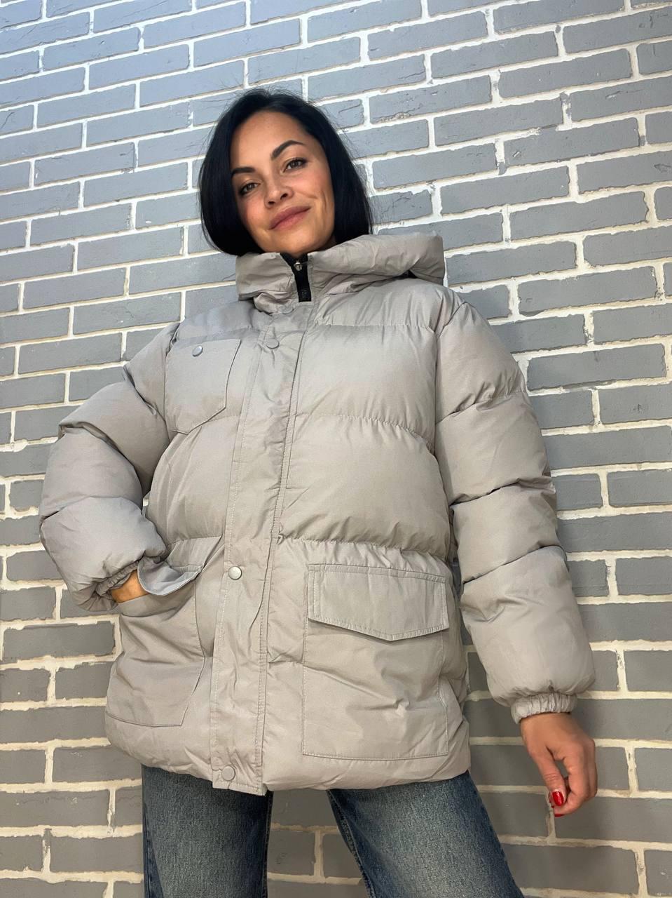 Куртка женская RUIXI 6093 парка пуффер с пояском удлиненная с капюшоном оверсайз р. 46 Серый (951) Куртка женская RUIXI 6093 парка пуффер с пояском удлиненная с капюшоном оверсайз р. 46 Серый (951)