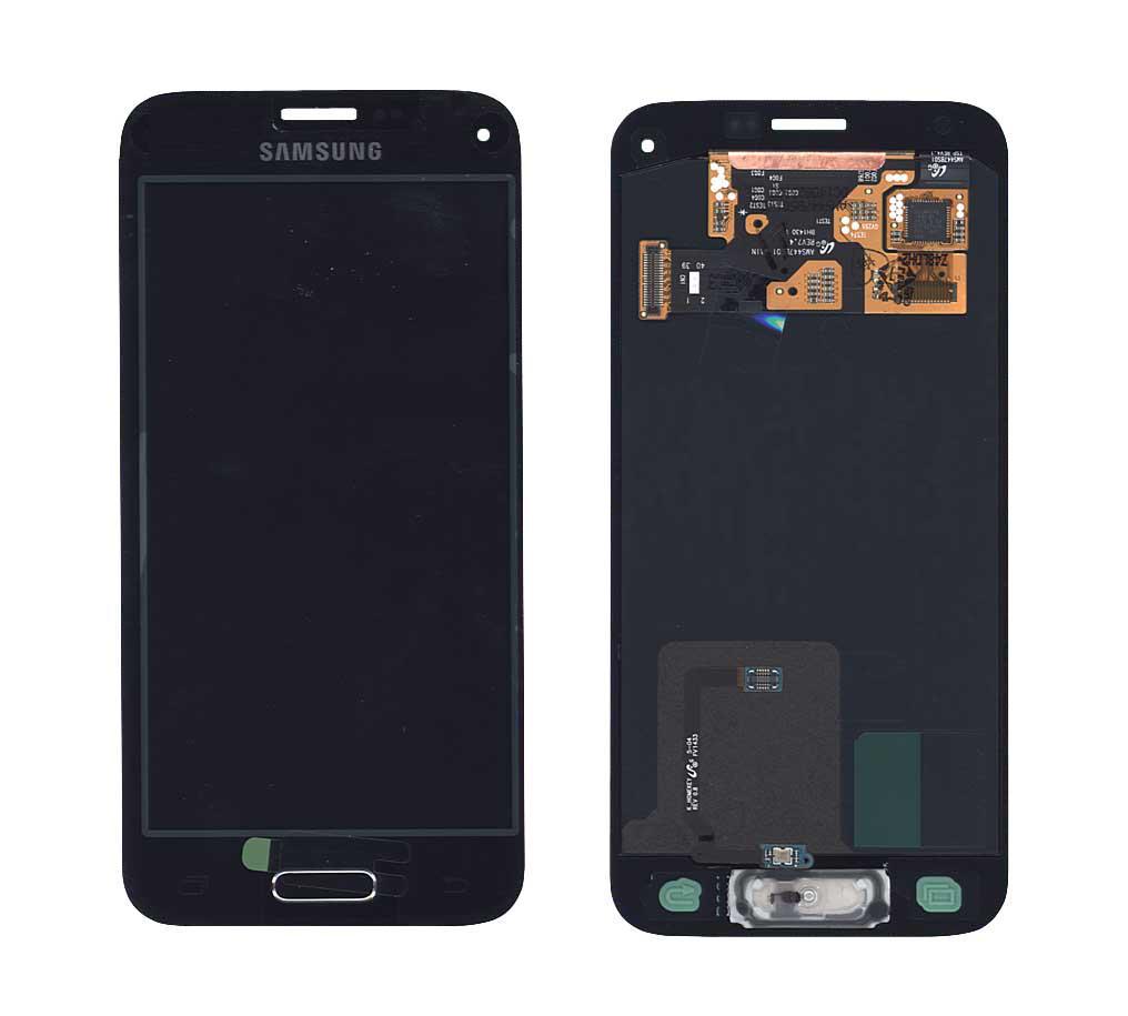 Матрица с тачскрином для телефона Samsung Galaxy S5 mini SM-G800F Черный
