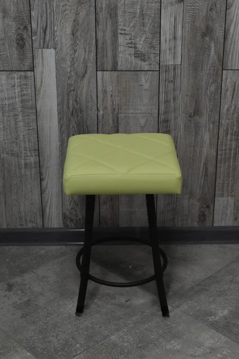 Табурет кухонний Tutty+ Ромб 30х30х45 см Салатовий/Чорний (28374369)