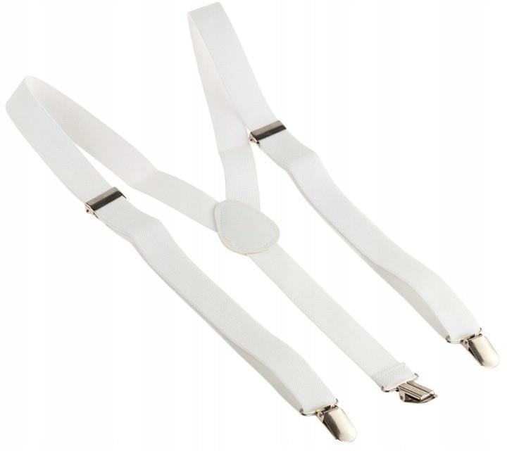 Подтяжки мужские для брюк Martom (BQ6A white)