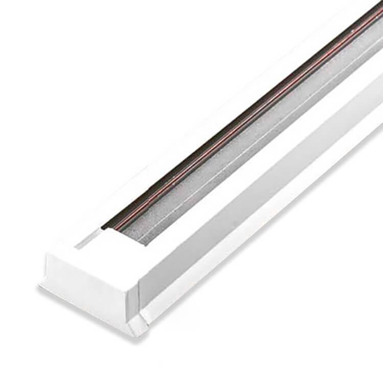 Шинопровод однофазный Feron CAB1000 для трековых светильников 1 м Белый