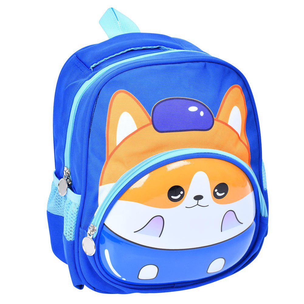 Рюкзак T2612 от 4 лет 24x28x10 см полиэстер Синий - фото 1 Рюкзак T2612 от 4 лет 24x28x10 см полиэстер Синий - фото 1