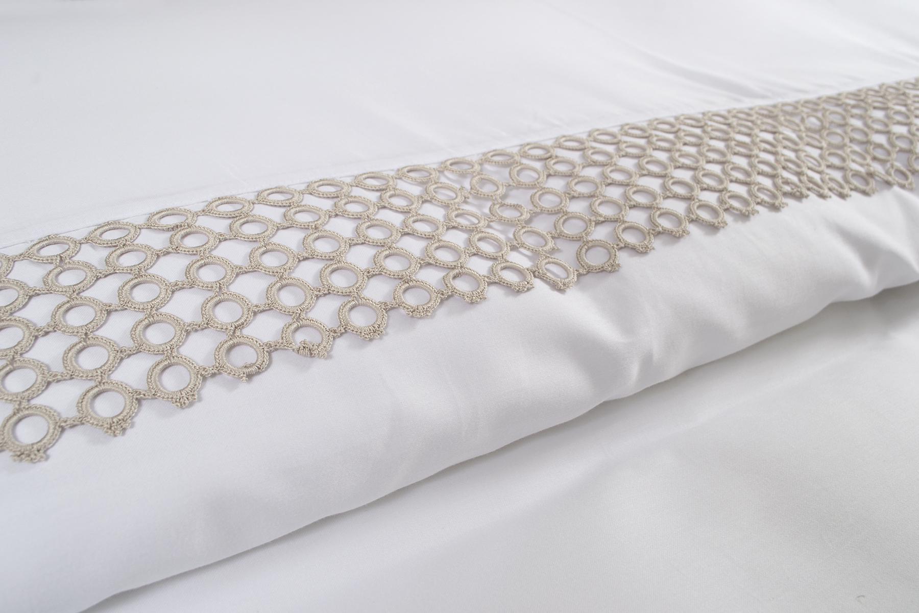 Підковдра з наволочками Penelope Manuela Stone 240x220/50x70 см 2 шт. Бежевий (svt-2000022346771) - фото 2